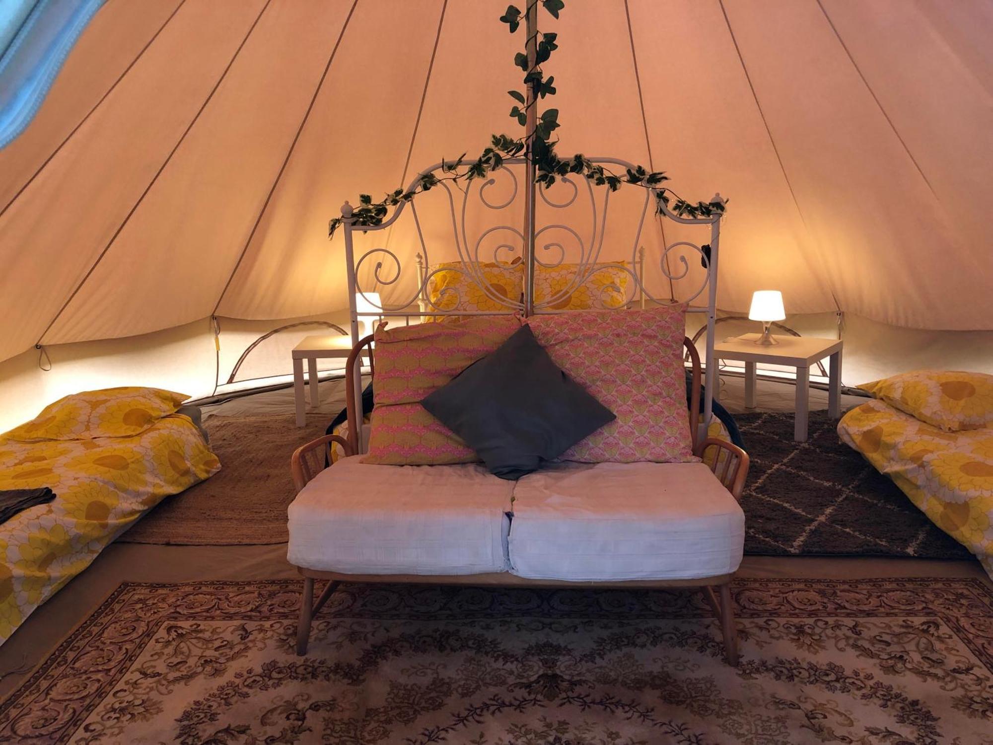 Beaurepaire Bell Tent Campsite Commana